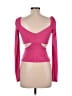 Louna Pink Long Sleeve Top Size L - photo 2