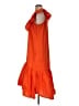 TWO by Whit Orange Casual Dress Size S - photo 5