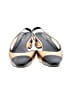 Veronica Beard Color Block Tan Gold Heels Size 8 - photo 2