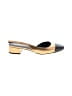 Veronica Beard Color Block Tan Gold Heels Size 8 - photo 1