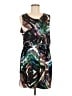 Ali Ro Graphic Teal Casual Dress Size 8 - photo 1