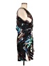 Ali Ro Graphic Teal Casual Dress Size 8 - photo 4