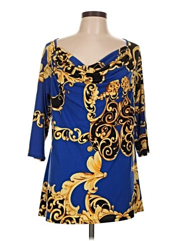 Coco Bianco 3/4 Sleeve Blouse (view 1)