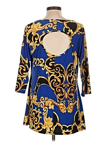 Coco Bianco 3/4 Sleeve Blouse (view 2)