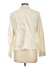 Relativity 100% Cotton Solid Ivory Jacket Size L - photo 2