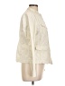 Relativity 100% Cotton Solid Ivory Jacket Size L - photo 4