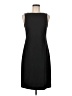 Theory Solid Black Cocktail Dress Size 6 - photo 1