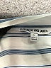 Elizabeth and James Stripes Ivory White Long Sleeve Blouse Size L - photo 6
