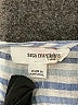 sita murt Blue Short Sleeve Blouse Size M - photo 7