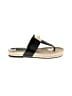 275 Central 100% Leather Black Sandals Size EU 36 - photo 1