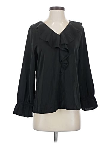 Allegra K 3/4 Sleeve Blouse (view 1)