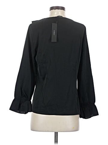 Allegra K 3/4 Sleeve Blouse (view 2)