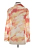 Kourt Tie-dye Orange Long Sleeve Blouse Size S - photo 2