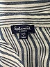 Splendid Stripes Blue Short Sleeve Blouse Size XS - photo 7