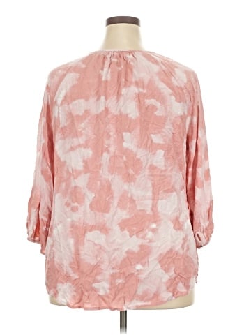 Evri 3/4 Sleeve Blouse (view 2)