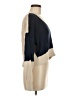 525 America 100% Cotton Color Block Blue Pullover Sweater Size M - photo 4