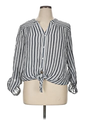 Hope & Harlow Long Sleeve Blouse (view 1)