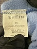 Shein 100% Polyester Blue Pullover Hoodie Size XS - photo 7