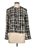 Zara Basic Tweed Ivory Jacket Size L - photo 1