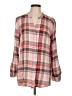 Lee 100% Rayon Pink 3/4 Sleeve Blouse Size L - photo 1