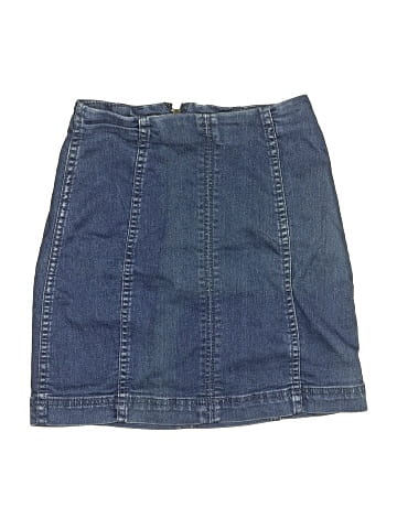 Free People Denim Skirt (view 1)