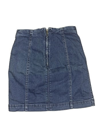 Free People Denim Skirt (view 2)