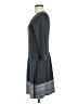 Avaleigh Chevron-herringbone Gray Casual Dress Size M - photo 5