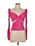 Louna Pink Long Sleeve Top Size L - photo 1