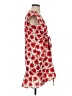 Slate & Willow 100% Polyester Print Red Casual Dress Size S - photo 4