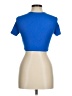 Zara Blue Short Sleeve Turtleneck Size M - photo 2