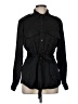 Atlein Collective Black Long Sleeve Blouse Size 8 - photo 1