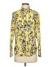 J.Crew Floral Yellow Long Sleeve Blouse Size 2 - photo 1