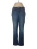 New Directions Solid Blue Jeans Size 10 - photo 1