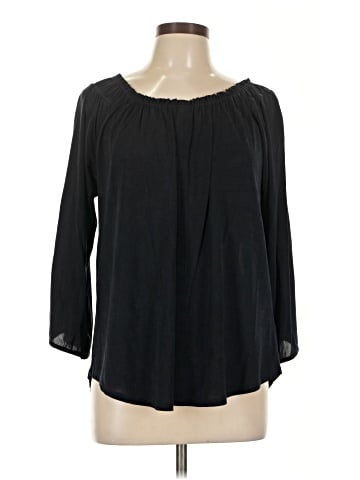 Ecru 3/4 Sleeve T-Shirt (view 1)