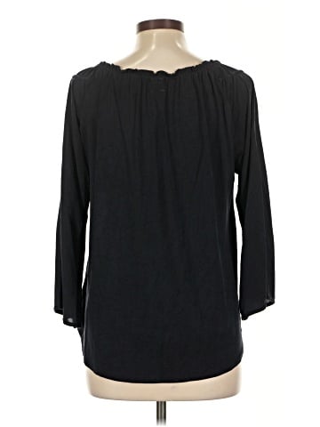 Ecru 3/4 Sleeve T-Shirt (view 2)