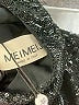 MEIMEIJ 100% Polyester Metallic Black Cocktail Dress Size EU (IT) 40 / US 4 - photo 7