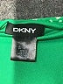 DKNY 100% Polyester Stars Green Casual Dress Size 6 - photo 7