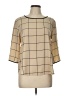 Unbranded Tan Short Sleeve Blouse Size 2X (estimated) - photo 1