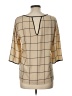 Unbranded Tan Short Sleeve Blouse Size 2X (estimated) - photo 2