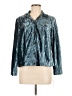 Alfred Dunner Metallic Teal Jacket Size M (petite) - photo 1