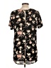 Sienna Sky 100% Polyester Floral Black Short Sleeve Blouse Size L - photo 2