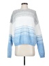 adyson parker Color Block Stripes Blue Pullover Sweater Size S - photo 1