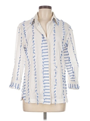 Finley 3/4 Sleeve Button-Down Shirt (view 1)