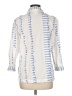 Finley Ivory 3/4 Sleeve Button-Down Shirt Size M - photo 2