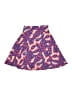 Lularoe Paisley Purple Red Skirt Size 6 - photo 1