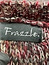 Frazzle Burgundy Poncho One size - photo 7
