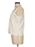MING WANG 100% Acrylic Ivory Sleeveless Top Size M - photo 5