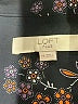 Ann Taylor LOFT 100% Polyester Black Long Sleeve Blouse Size 26 waist - photo 7