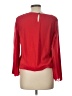 By & By 100% Polyester Red Long Sleeve Blouse Size L - photo 2