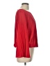 By & By 100% Polyester Red Long Sleeve Blouse Size L - photo 4